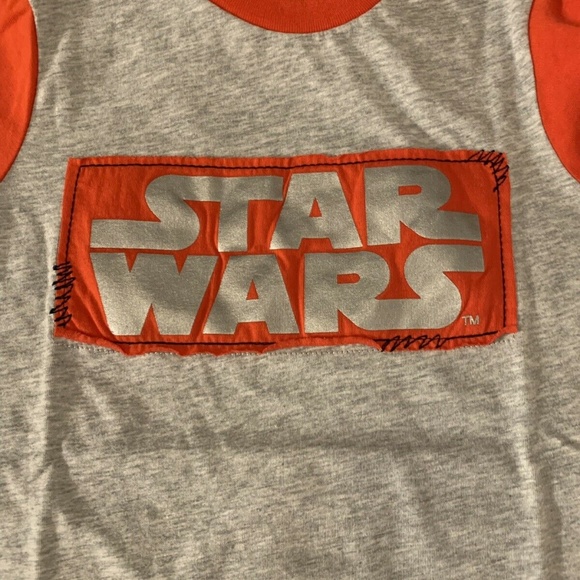 Disney Parks Star Wars in Silver Gray & Red Shirt - Picture 2 of 4